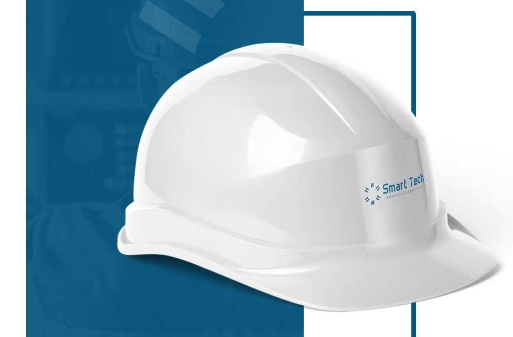 Capacete de segurança para trabalhos industriais